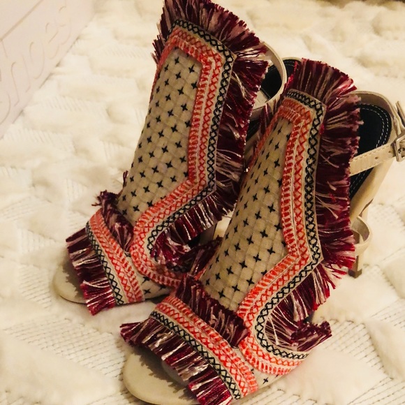 Topshop Rococo sandal size 5.5 - Picture 7 of 8